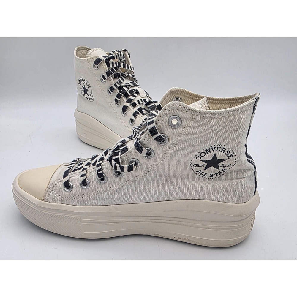 Converse Chuck Taylor All Star Move High Top‎ Platform Shoes 570974C Womens 10